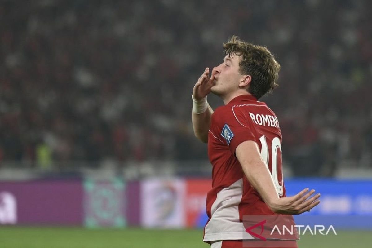 Penalty Ole Romeny Mempersembahkan Keunggulan Indonesia atas China di Babak Pertama