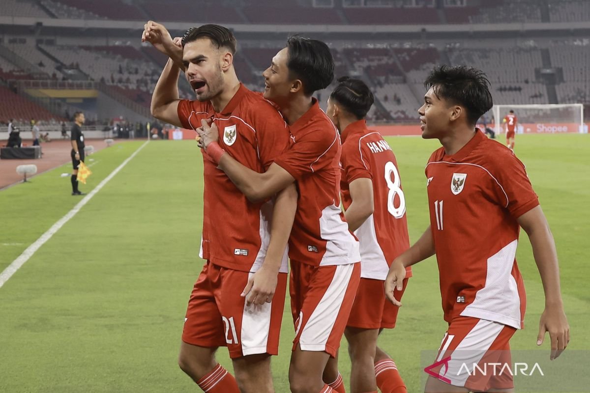 Jens Raven Borong Lima Gol, Indonesia Tertinggal 7-0 dari Brunei
